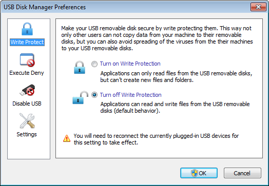 Windows 7 usb write protection removal